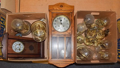 Lot 1229 - A large quantity of mantel clocks, a selection...