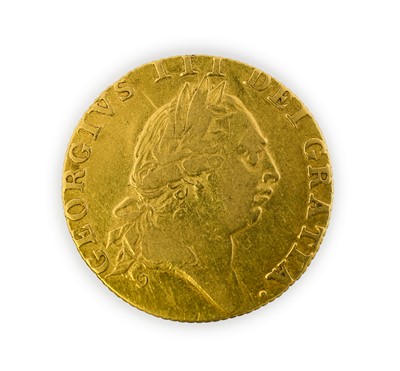 Lot 66 - George III, Guinea, 1787, fifth laur. bust...