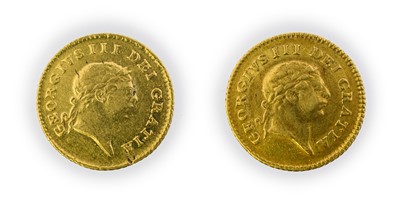 Lot 74 - George III, Third guineas (2), 1806 and 1808,...