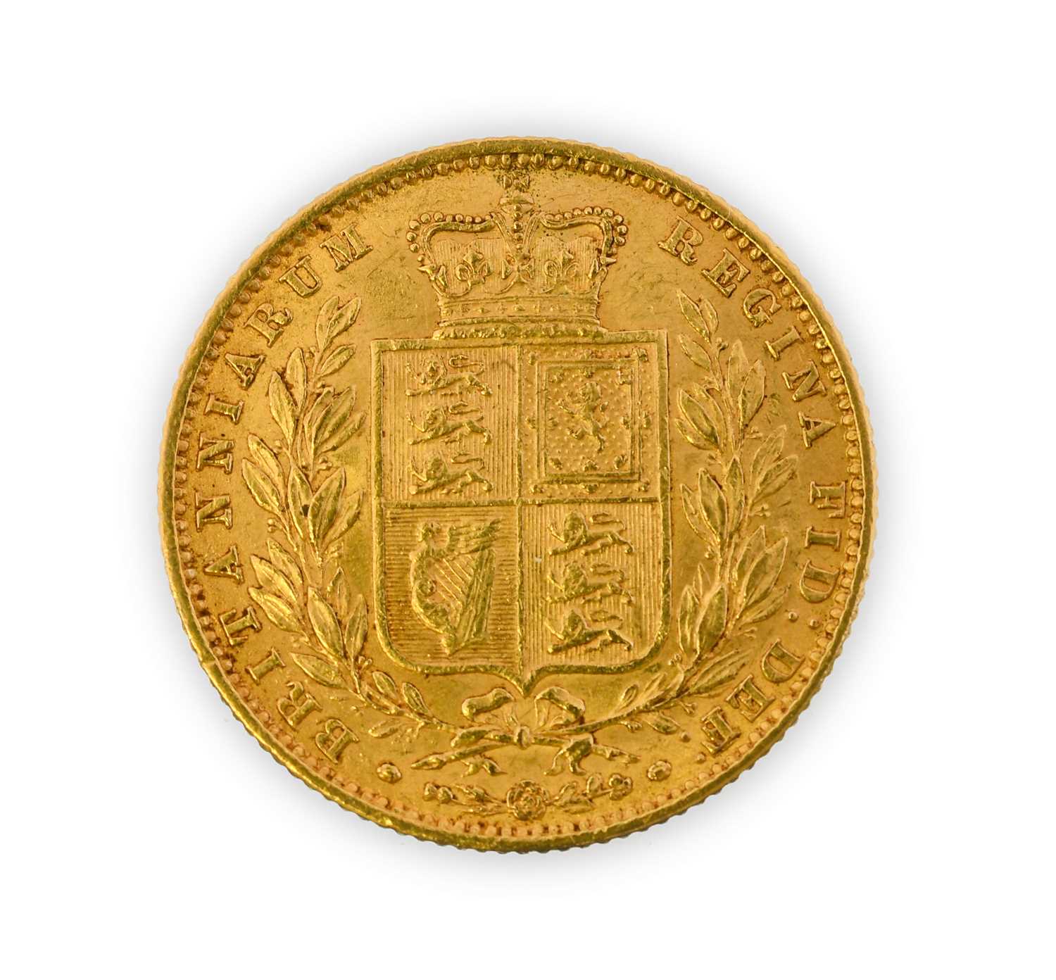 Lot 94 - Victoria, Sovereign, 1860, second young head...