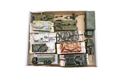 Lot 3459 - Corgi Military Six Tank Models