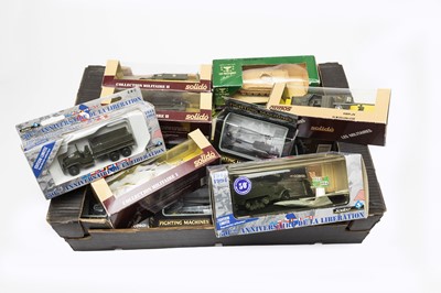 Lot 3429 - Solido Military A Collection Of Eleven Assorted Models