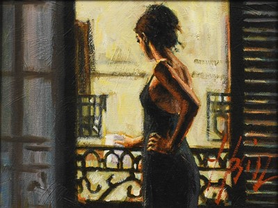 Lot 1042 - Fabian Perez (b.1967) Argentinean "At the...