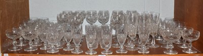Lot 150 - A large assembled suite of Waterford crystal,...