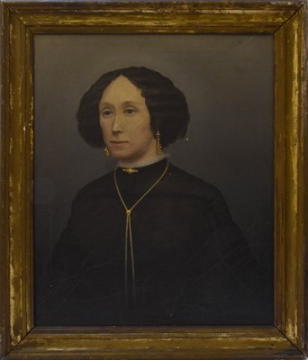 Lot 1213 - British school (19th Century) Portrait of a...