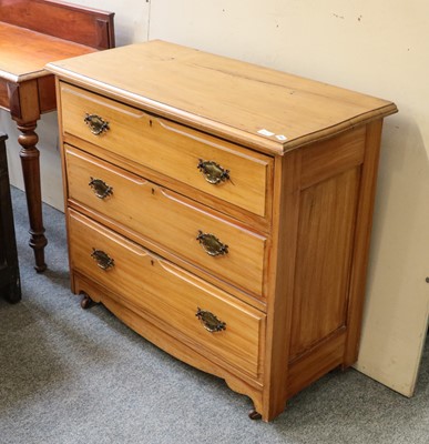 Lot 1204 - A Victorian mahogany side table raised on...