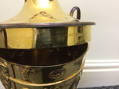 Lot 2126 - An Edward VII Silver-Gilt Cup and Cover