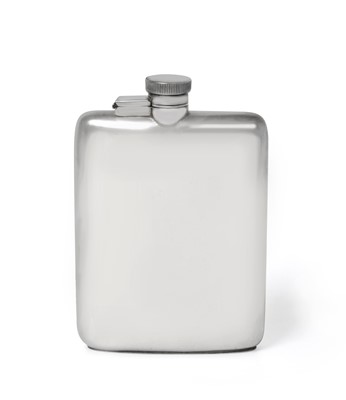 Lot 2130 - A George V Silver Spirit-Flask