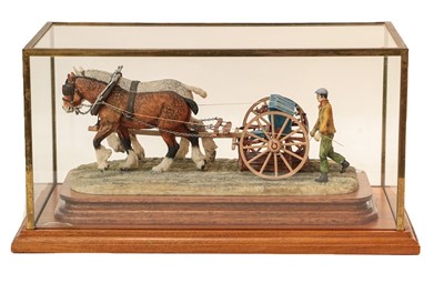 Lot 125 - Northumbria Harvesting Model 'Sowing The Seed'