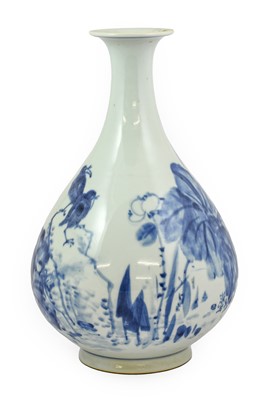 Lot 669 - A Chinese Porcelain Pear-Shaped Vase, 20th...