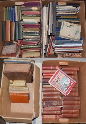 Lot 436 - Nine boxes of general literature, including:...