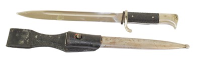 Lot 239 - Two French M1866 Chassepot Yataghan Sword...