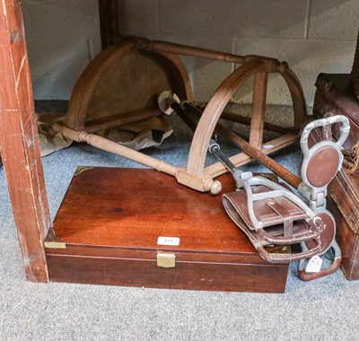 Lot 471 - A Joseph Samuel & Co Ltd. humidor with brass...