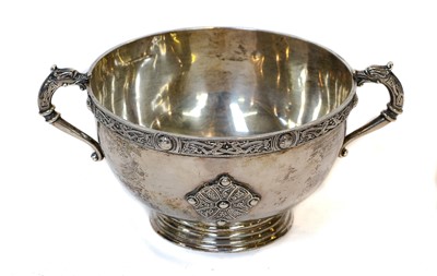 Lot 53 - An Irish Silver Bowl, by West and Son, Dublin,...