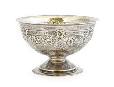 Lot 90 - An Arts & Crafts Silver Pedestal Bowl, by...