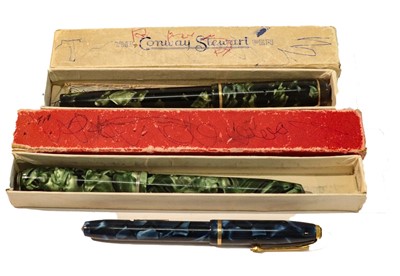Lot 221 - A Conway Stuart Dinkie 550 fountain pen and...