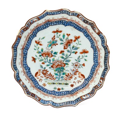 Lot 1 - A Dutch-Decorated Chinese Porcelain Dish,...