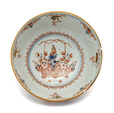 Lot 2 - A Dutch-Decorated Chinese Porcelain Bowl, 1st...