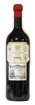 Lot 2069 - Marqués de Riscal Rioja 2002 Reserva, 3 litre...