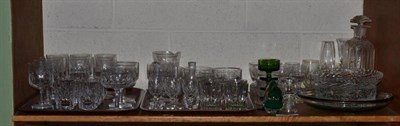 Lot 190 - Wedgwood cut glass and other glassware