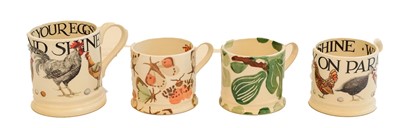 Lot 294 - Emma Bridgewater, two large mugs with chickens...