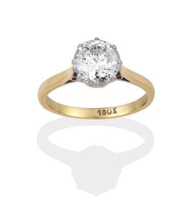 Lot 2359 - A Diamond Solitaire Ring