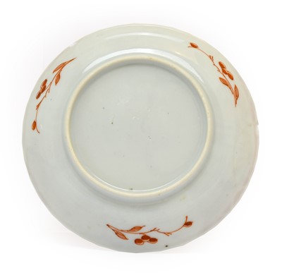 Lot 7 - A Dutch-Decorated Chinese Porcelain Saucer...