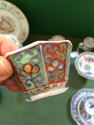 Lot 8 - An English-Decorated Chinese Porcelain Coffee...