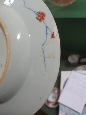 Lot 9 - A Pair of Chinese Porcelain Verte Imari...