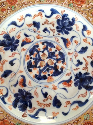 Lot 9 - A Pair of Chinese Porcelain Verte Imari...