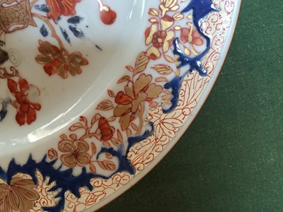 Lot 11 - A Chinese Imari Porcelain Plate, Kangxi,...