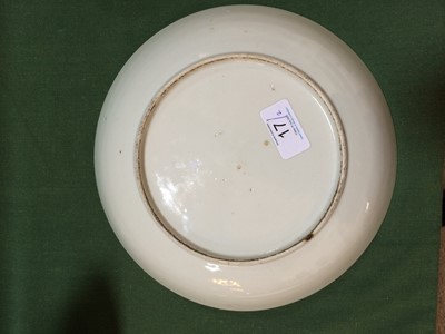 Lot 17 - A Chinese Porcelain Persian-Market Saucer Dish,...