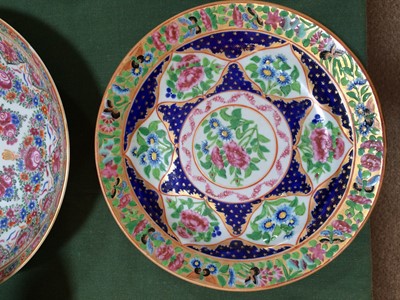 Lot 17 - A Chinese Porcelain Persian-Market Saucer Dish,...