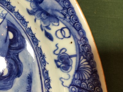 Lot 19 - A Chinese Porcelain Meat Platter, Qianlong, of...