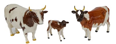 Lot 158 - Beswick Ayrshire Cattle