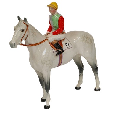 Lot 136 - Beswick Horse and Jockey
