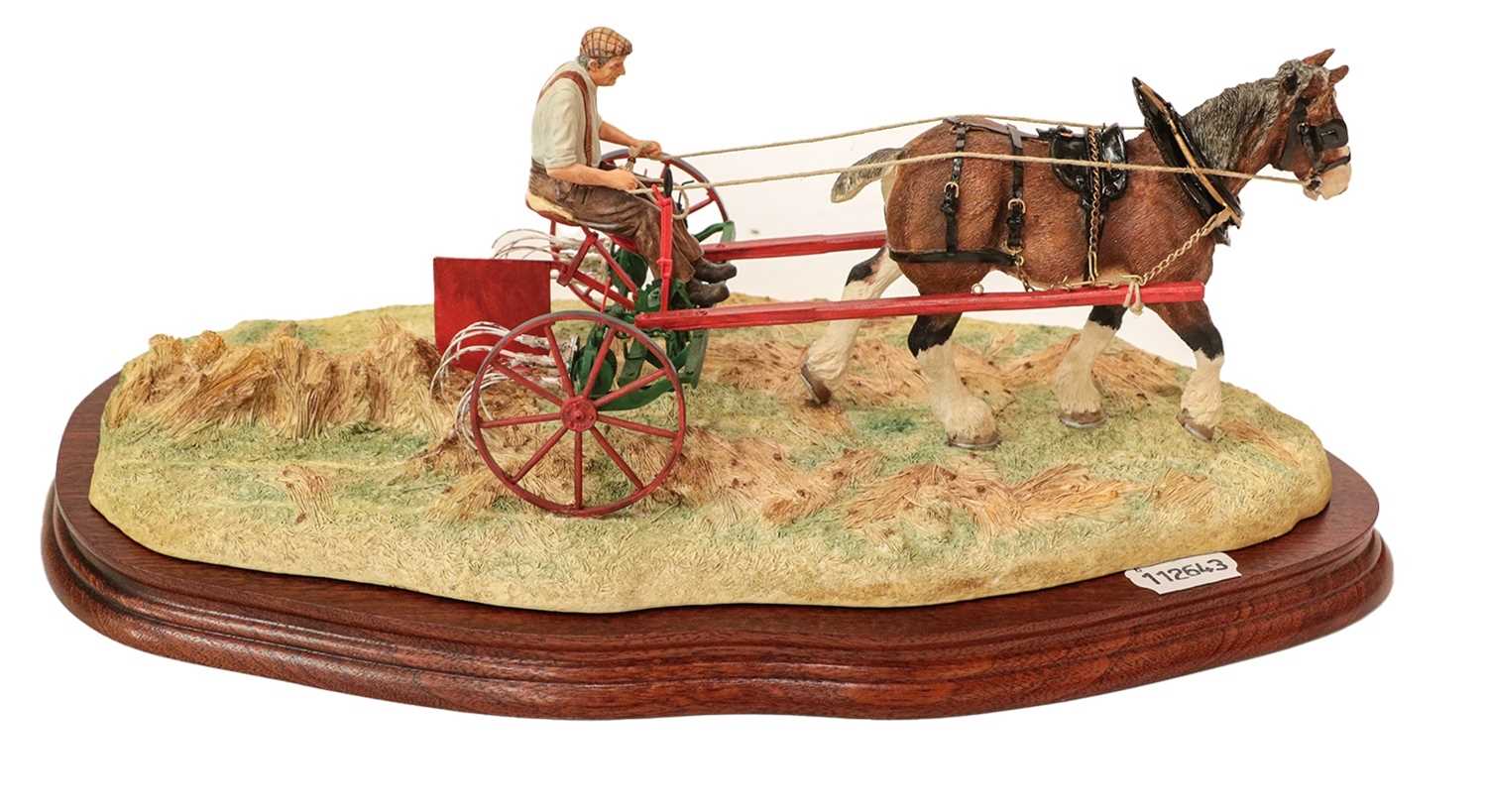 Lot 41 - Border Fine Arts 'Rowing Up' (Gold Edition)