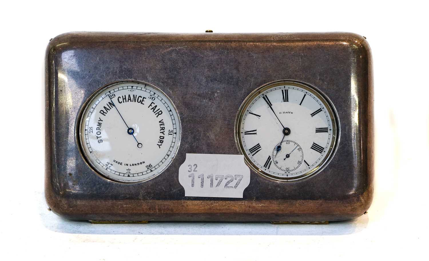 Lot 40 - An Edward VII Silver Case for a Pocket watch...