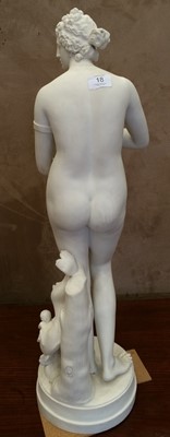 Lot 18 - A Victorian Parian Figure of the Venus de...