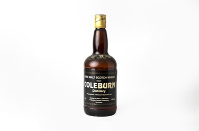 Lot 2146 - Coleburn 1968 12 Year Old Pure Malt Scotch...