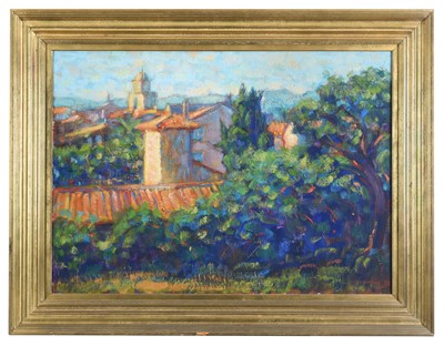 Lot 1095 - John Mackie (b.1953) "Evening Sun, St. Tropez"...