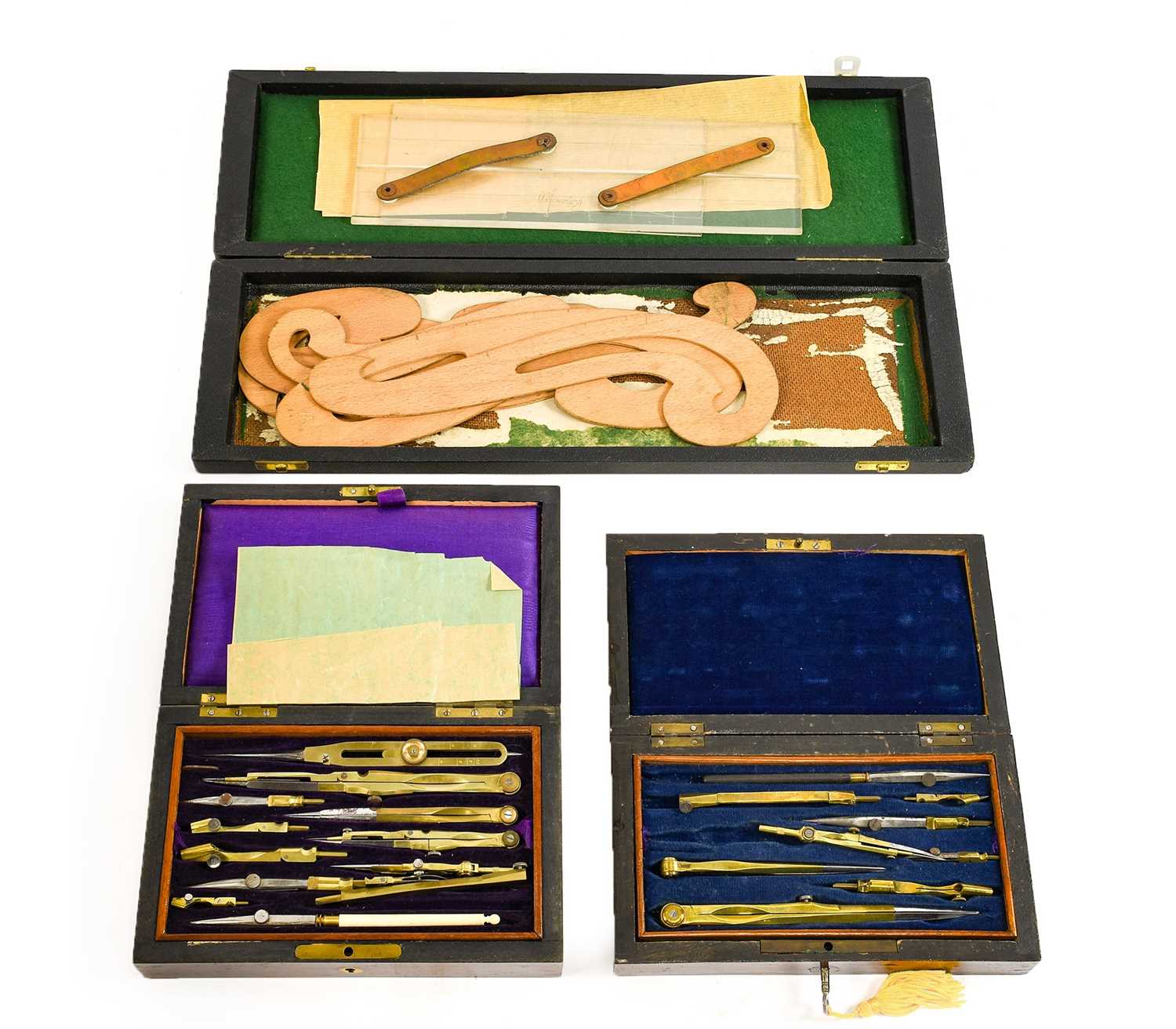 Lot 2202 - Various Drawing Instruments