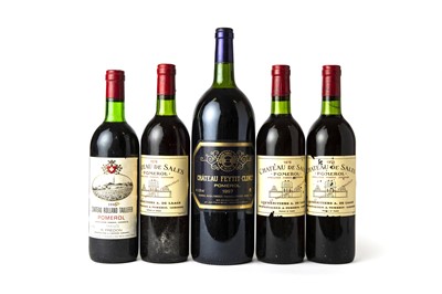 Lot 2012 - Château De Sales 1978 Pomerol (three bottles),...