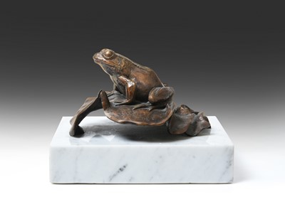 Lot 1146 - Sally Arnup FRBS, ARCA (1930-2015) Toad Signed...