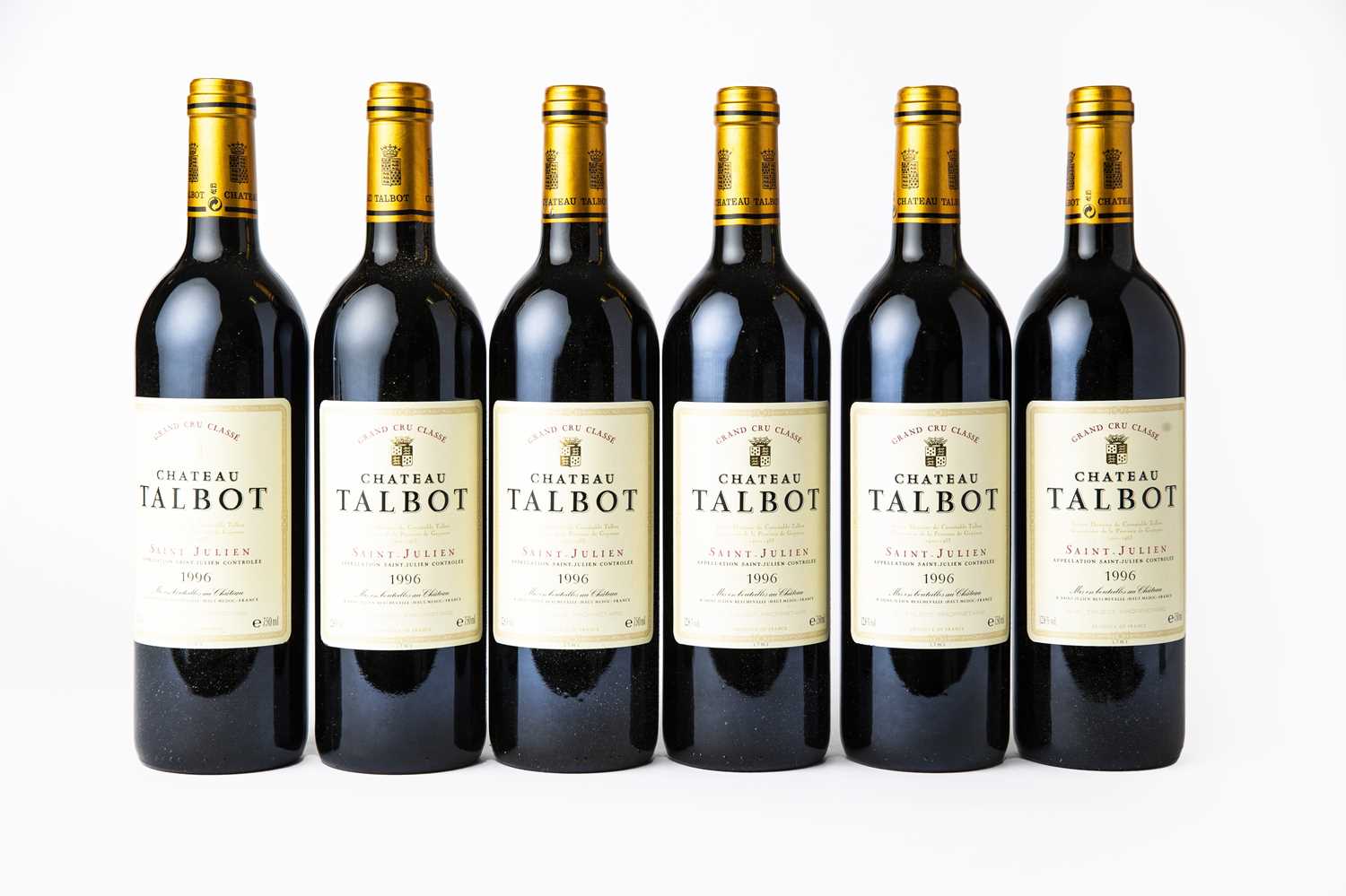 Lot 2036 - Château Talbot 1996 Saint-Julien (six bottles)