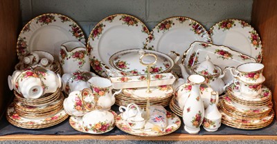 Lot 272 - A Royal Albert Old Country Roses dinner and...