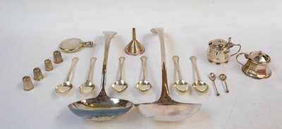 Lot 209 - A Collection of Assorted Silver and Silver...