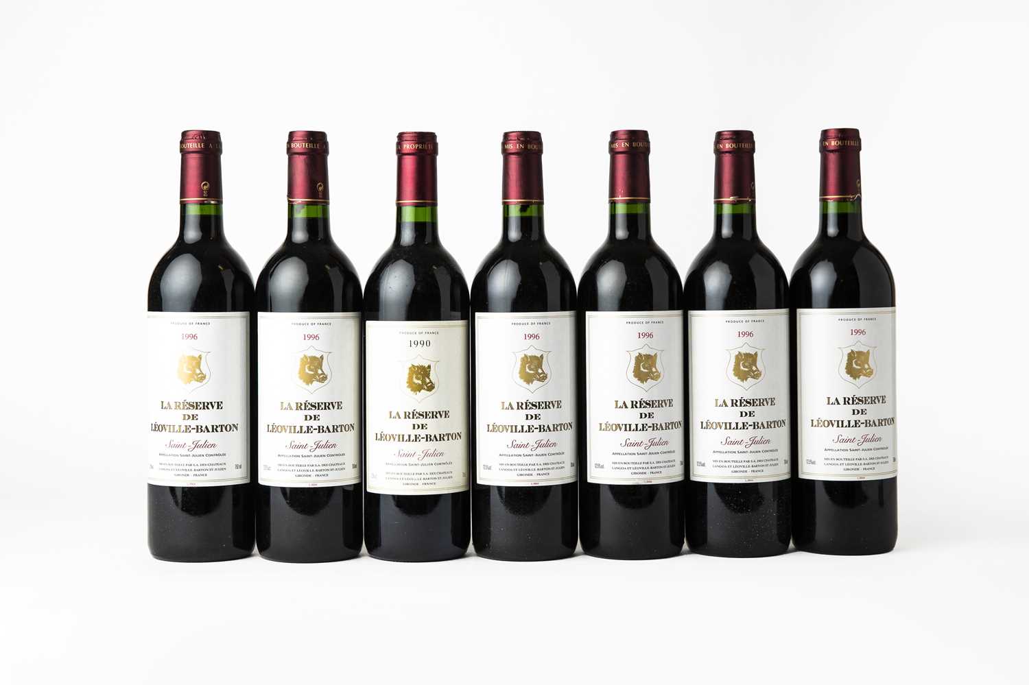 Lot 2019 - La Réserve De Léoville-Barton 1990...