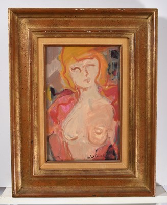 Lot 2105 - Robert Delval (b.1934) French "Laurence"...