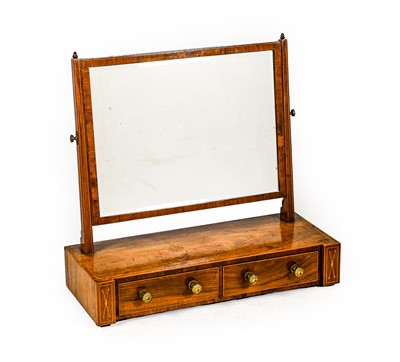 Lot 1233 - ^ A Regency Rosewood and Boxwood Strung...